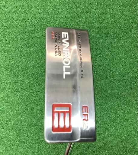 EVNROLL EVNROLL ER2 34インチ TOURTAC黒 パター PT スチール フレックスその他 メンズ 男性用 右利き 右用 Cランク ゴルフクラブ