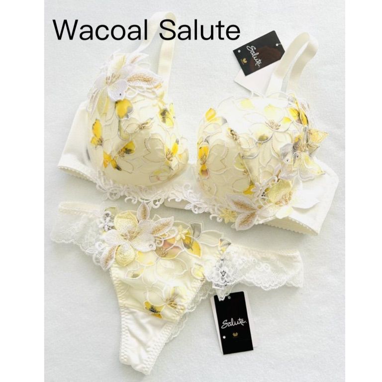 新品】 Wacoal Salute 36G ヴィーナス ブラ＆ソング E80/M 送料