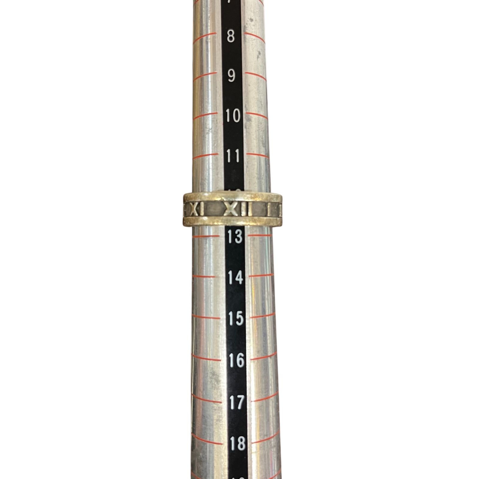 管34314】TIFFANY&Co. ティファニー シルバー 925 アトラス リング 12
