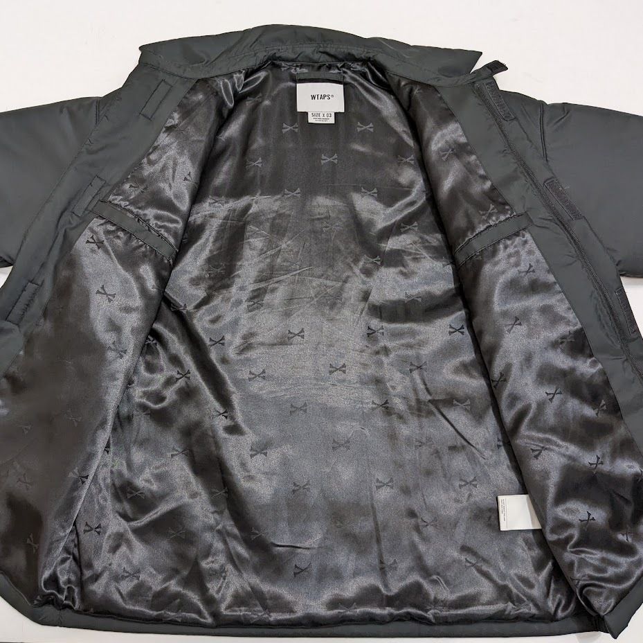 WTAPS ブラック ミリタリージャケット X 03 WTAPS ミリタリージャケット サイズ X 03 ブラック