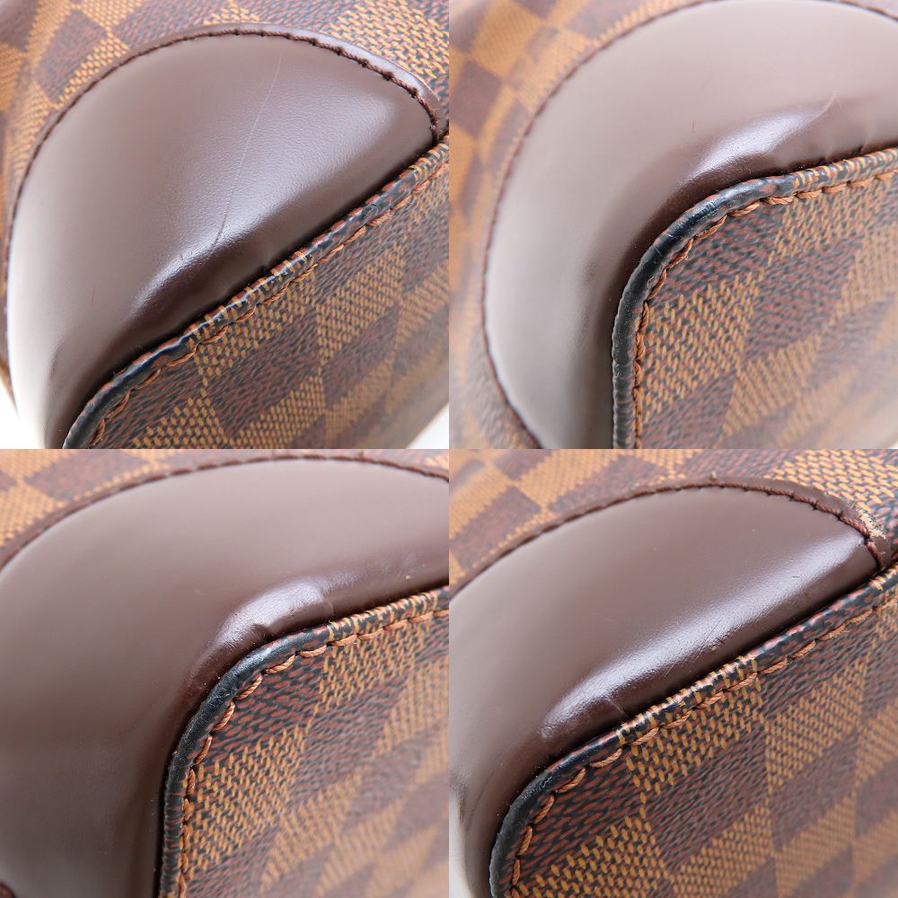 c820真贋済【ヴィトン】美品”ダミエ エベヌ ハムステッドGM トートバッグ ルイヴィトン ダミエ エベヌ ハムステッドPM ハンドバッグ
