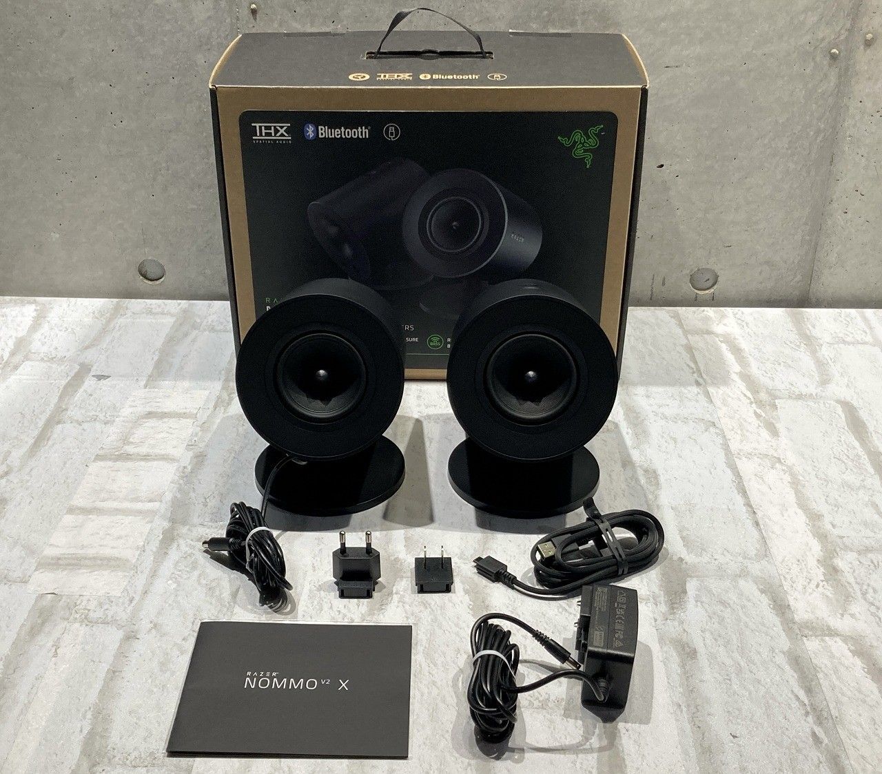 ★状態良好美品★ Razer レイザー Nommo V2 X フルレンジ 2.0ch PCゲーミングスピーカー ☆★