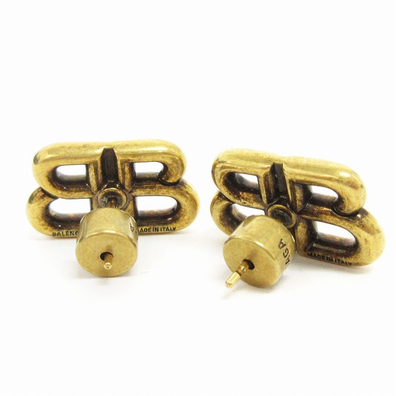 バレンシアガ BALENCIAGA モナコ Monaco Stud Xs ピアス BB