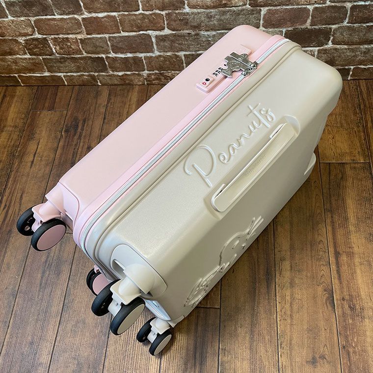新品】スヌーピー キャリーケース Sサイズ 32L 機内持ち込み可