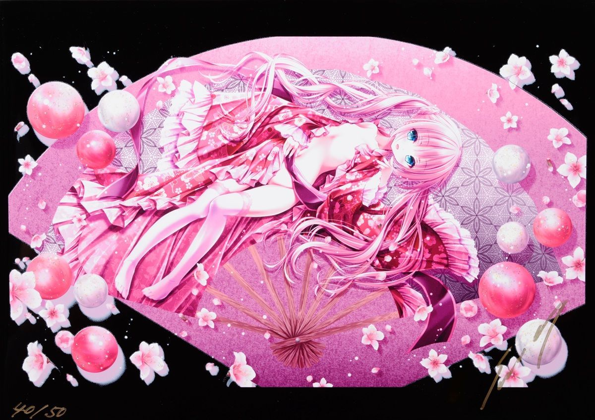 てぃんくる】 「漆版 愛鳥の五季折々」 版画 アールジュネス