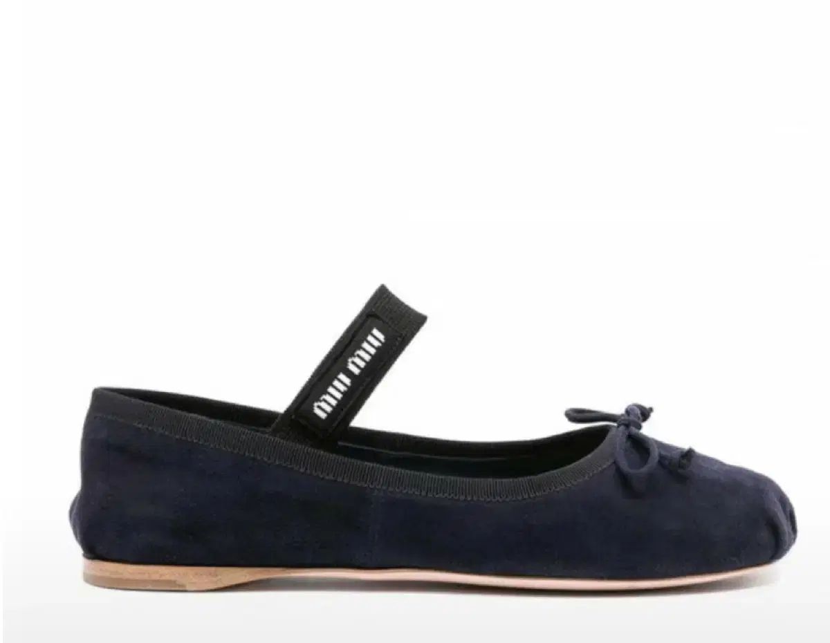 ★MIU MIU直営店★スエードのルーシュバレリーナ 中古・古着通販】MIU MIU (ミュウミュウ) バレエシューズ ピンク