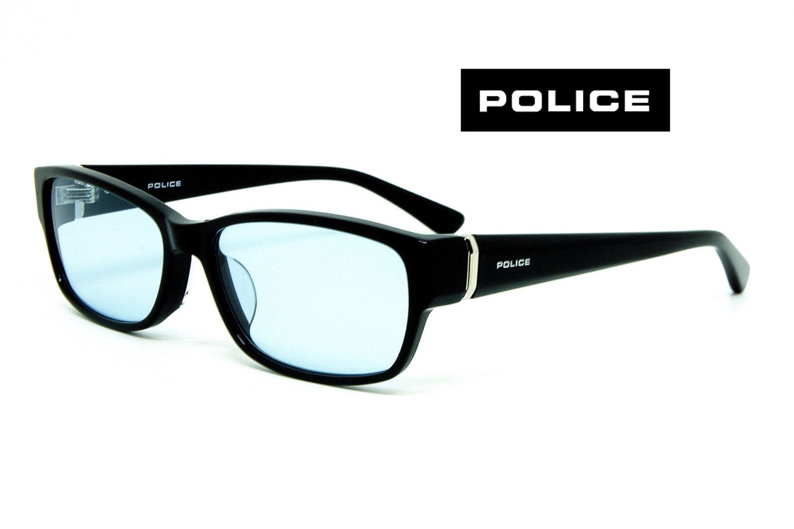 POLICE ポリス カスタムサングラス VPL660J-1KR (55SIZE) BLUE 可視光線透過率75％ メンズ レディス 国内正規品 DERIGO JAPAN