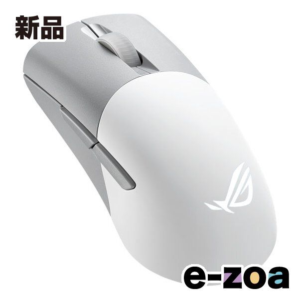 ASUS  エイスース ワイヤレスゲーミングマウス ROG Keris Wireless AimPoint ホワイト ROG KERIS WERIS AIMPOINT WH (2556840)