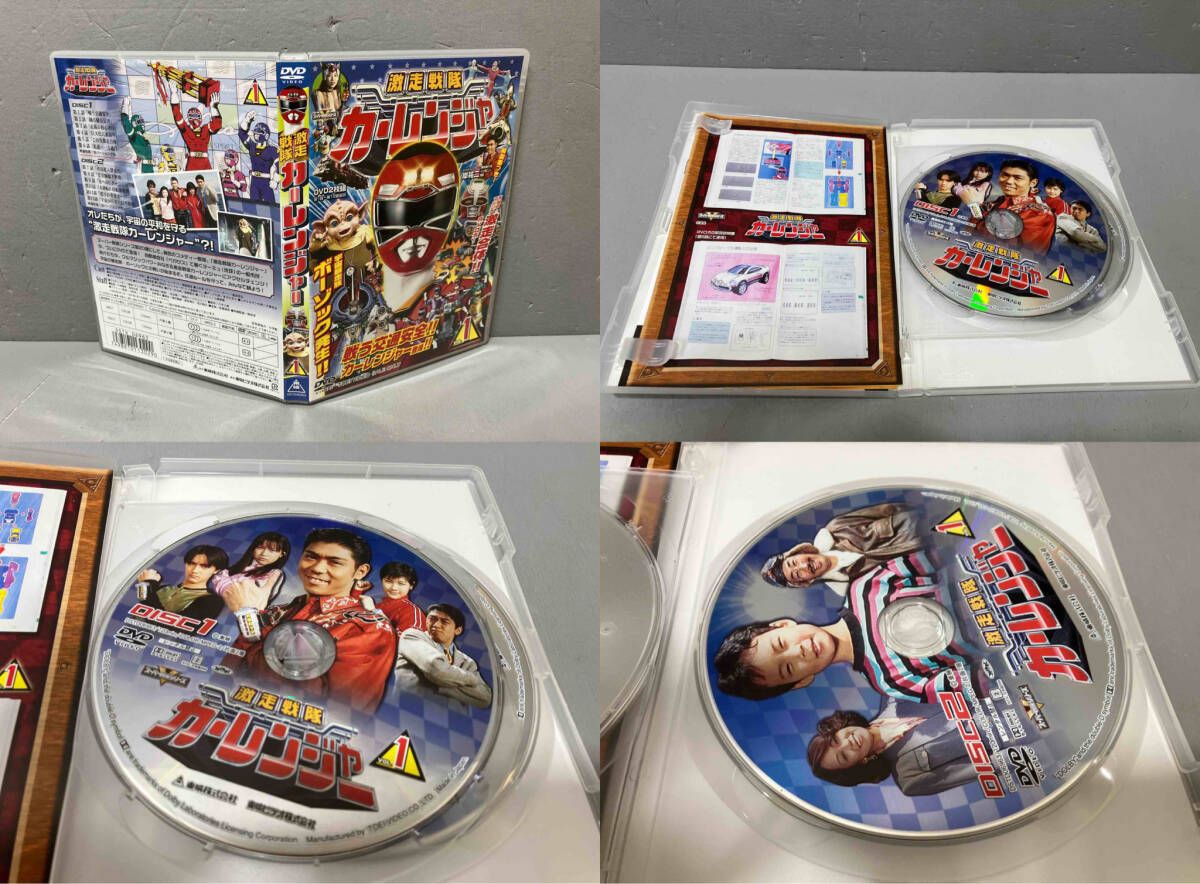 激走戦隊カーレンジャー　全4巻　セット　DVD 激走戦隊カーレンジャー VOL.1-4〈2枚組〉 DVD 全4巻セット