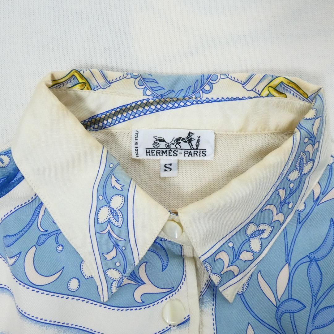 HERMES エルメス サイズS シャツ ブラウス ポロシャツ カットソー 半袖