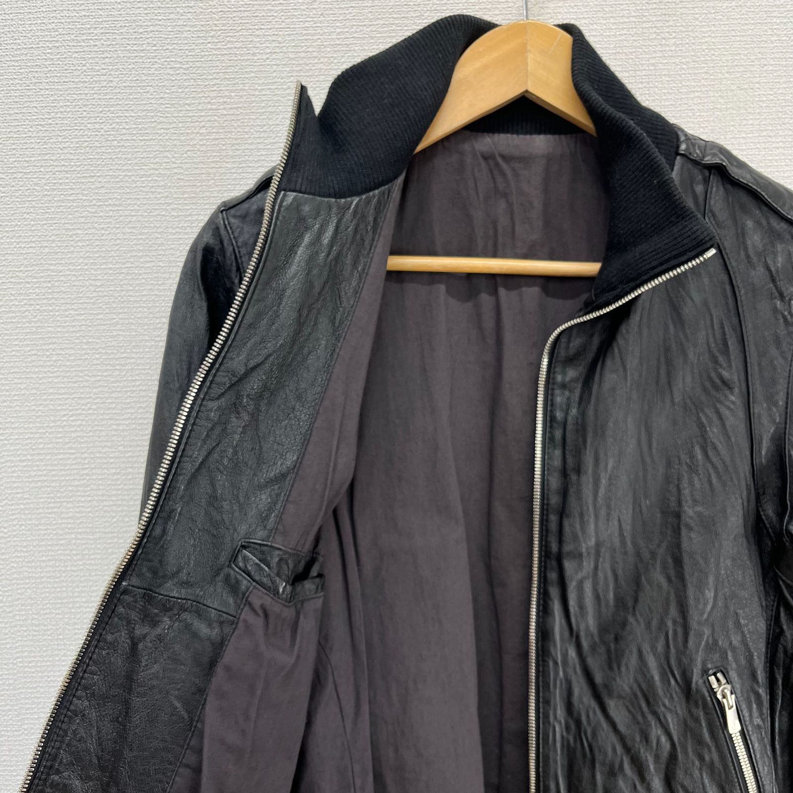 SHIPS JET BLUE シップス ジェットブルー 114-32-0368 レザー 