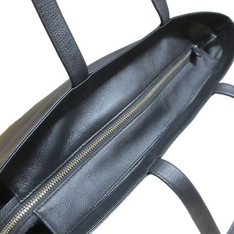 美品 ビジネスレザーファクトリー トートバッグ 黒に近い 美品 ビジネスレザーファクトリー トートバッグ 黒に近い