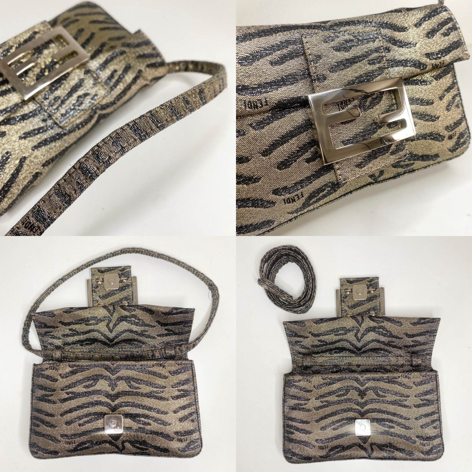 FENDI フェンディ マンマバケット ゼブラ柄 ミニバゲット - メルカリ
