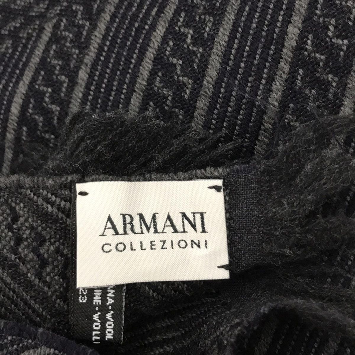 値下げ‼️美品‼️Armani Collezioni ダークグレーウールコート ARMANI COLLEZIONI アルマーニ ダウンジャケット メンズ コート