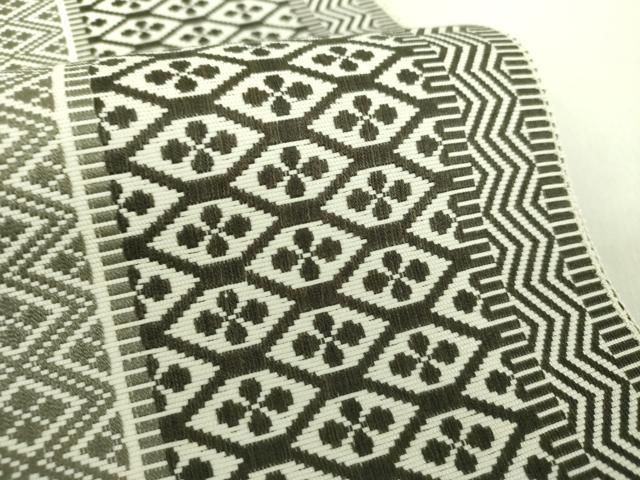 平和屋着物○本場筑前博多織 八寸名古屋帯 吉祥間道 正絹 逸品 未使用