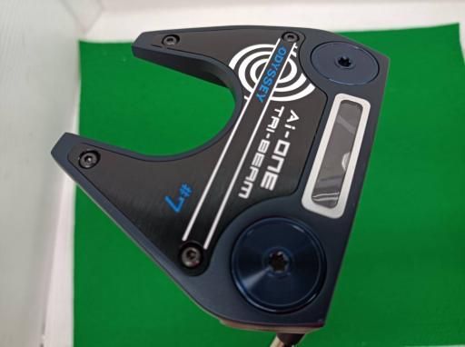 オデッセイ Ai-ONE TRI-BEAM 7 33インチ パター PT STROKE LAB 90 スチール フレックスその他 メンズ 男性用 右利き 右用 Bランク ゴルフクラブ