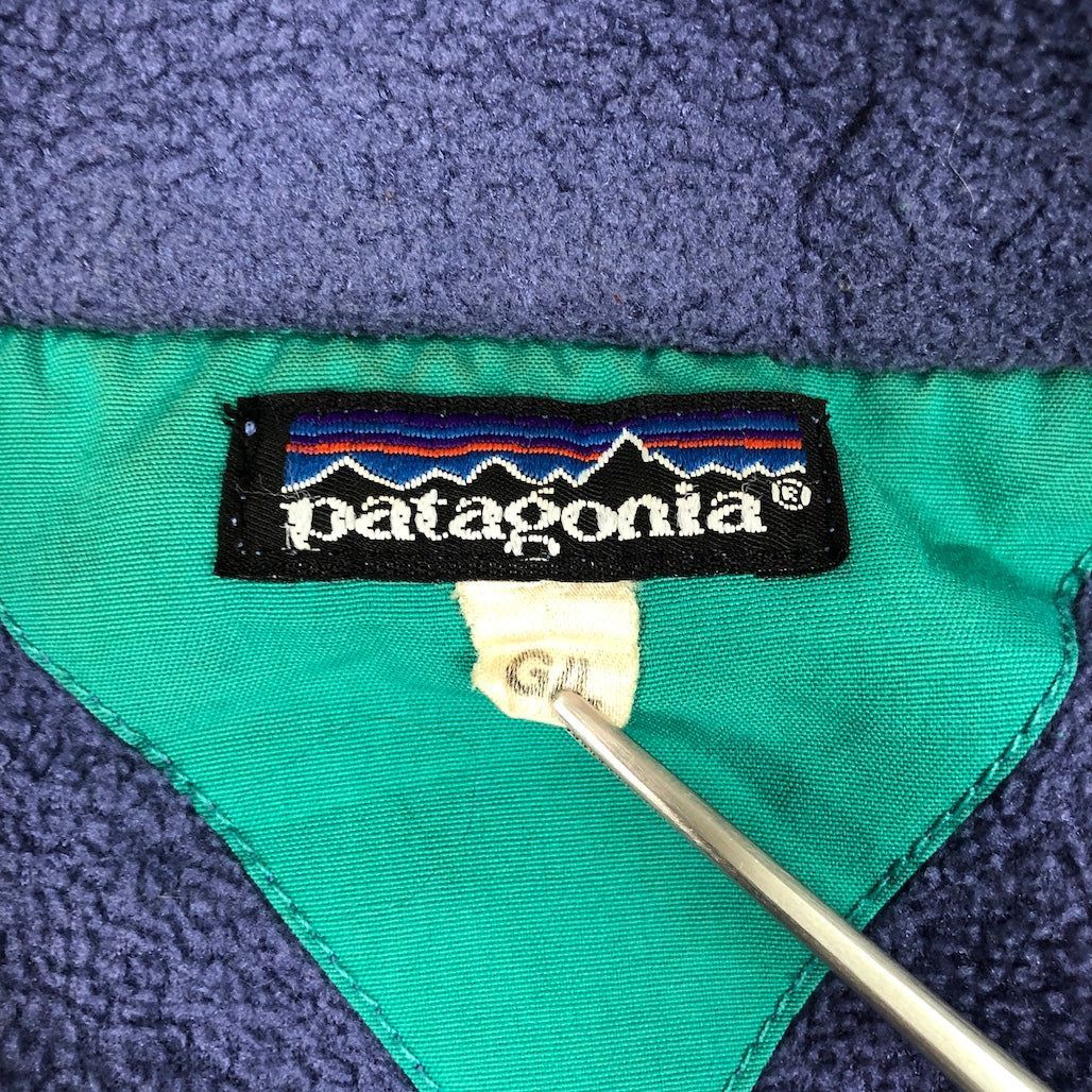 patagonia パタゴニア フリースジャケット プルオーバー ボタン