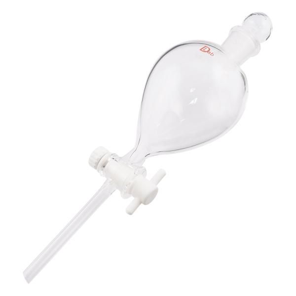 【新品・2営業日で発送】アズワン 分液ロート球型　PTFEコック付　300mL