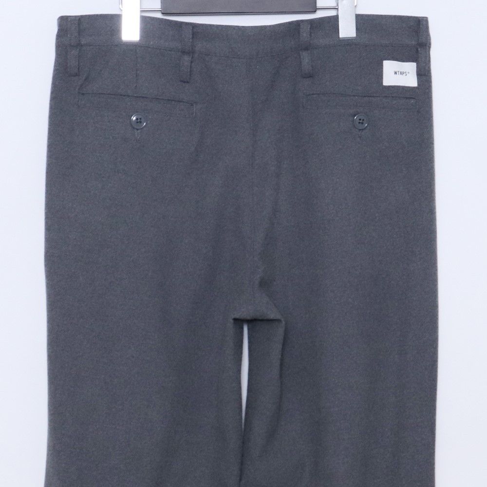 WTAPS Tuck Trousers Rapo.Twill サイズ03 グレー - メルカリ