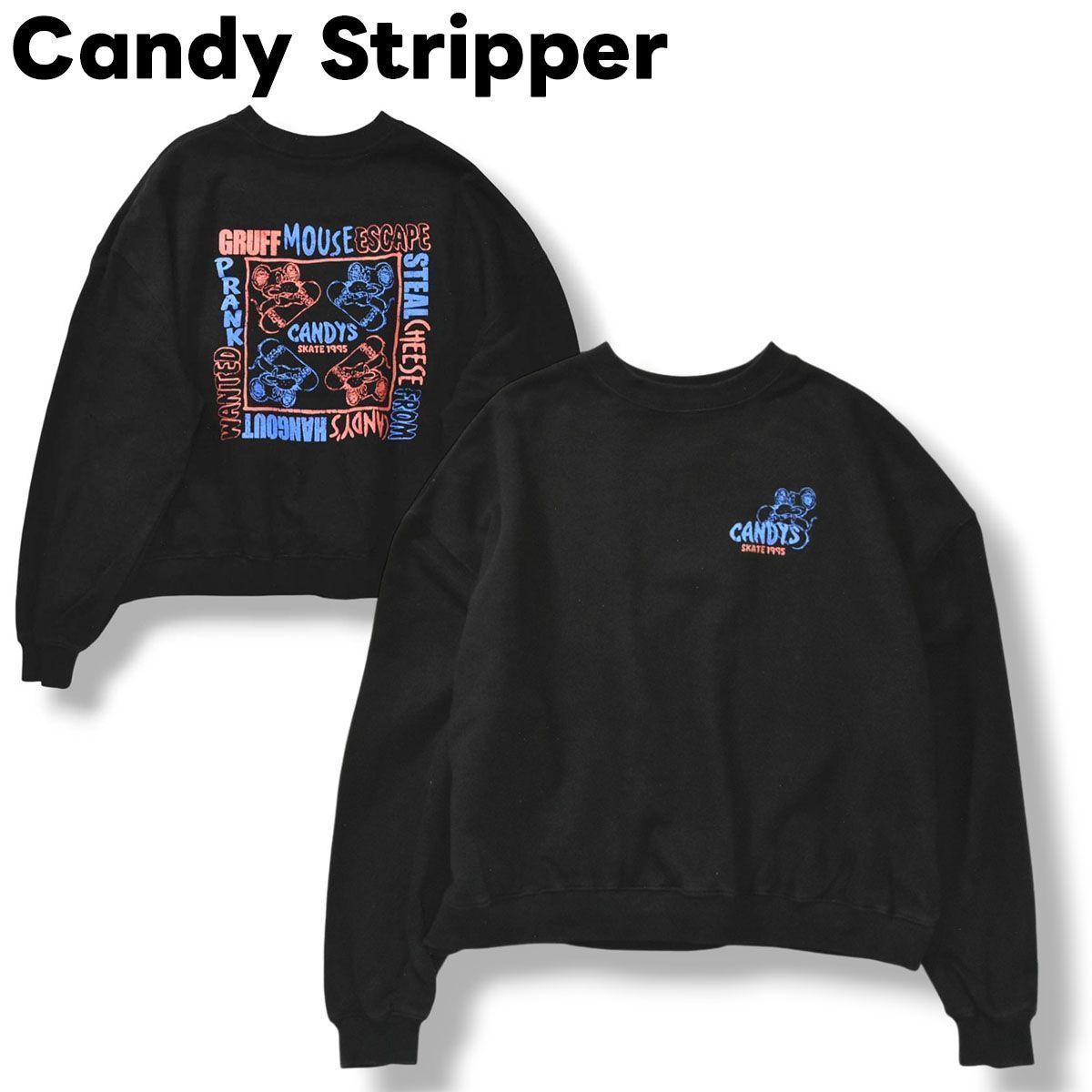 キャンディーストリッパー Candy Stripper バックプリント キャンディーストリッパー Candy Stripper バックプリント