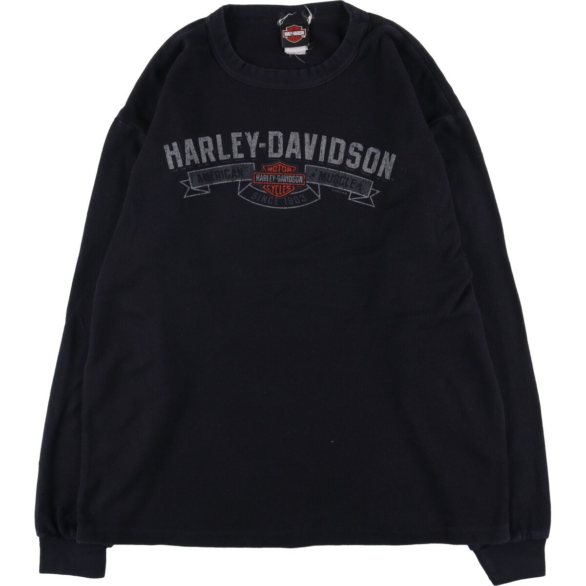 古着 ハーレーダビッドソン Harley-Davidson サーマルロンT