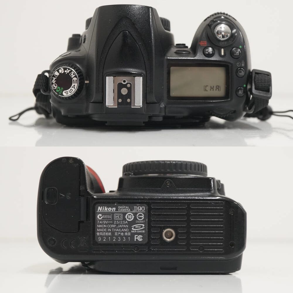 Nikon D90 ボディ USED品 デジタル一眼 本体+バッテリー アイカップ欠