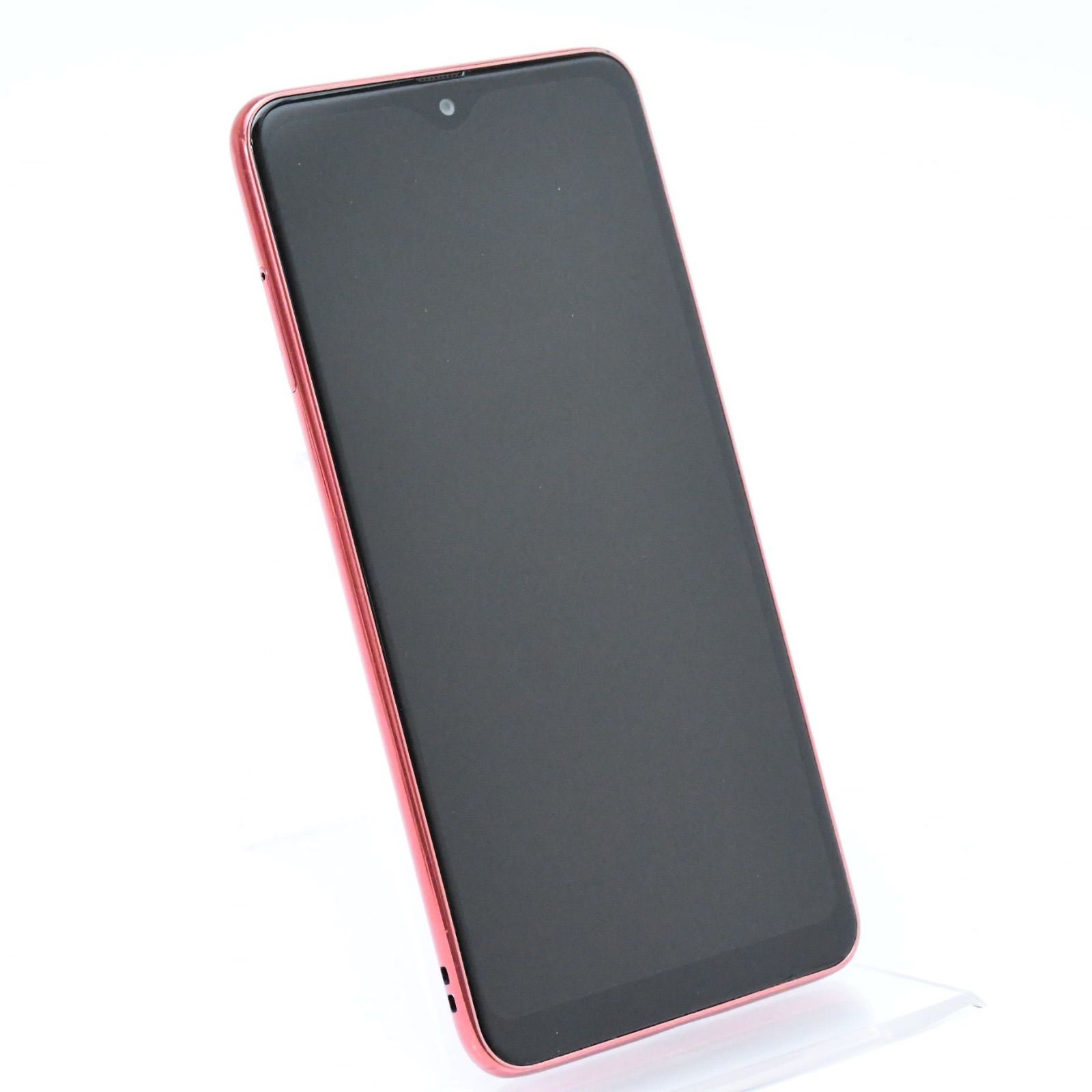 液晶美品】SIMフリー docomo Galaxy A21 SC-42A レッド docomo SC-42A 