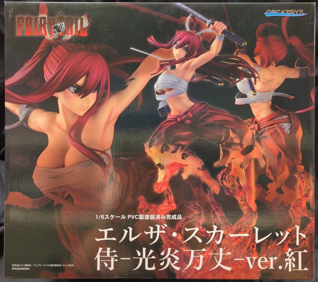 オルカトイズエルザ・スカーレット侍-光炎万丈-ver紅 Amazon | オルカトイズ 1/6スケール エルザ・スカーレット侍-光炎万丈