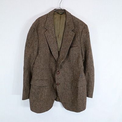 SALE/ 90年代 USA製 Harris Tweed ハリスツイード テーラード