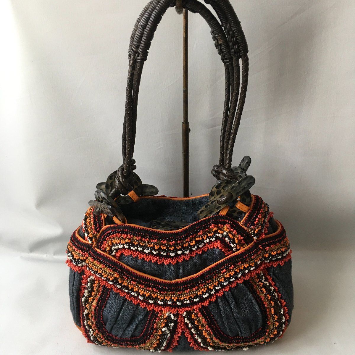 美品 JAMIN PUECH（ジャマンピュエッシュ）装飾 バッグ - メルカリ