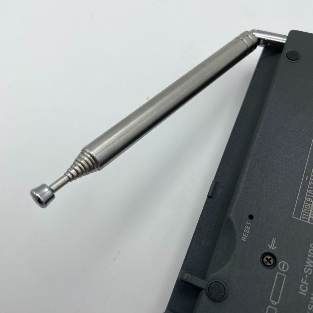 SONY ICF-SW100S 後期型ワールドバンドレシーバー 箱・付属品