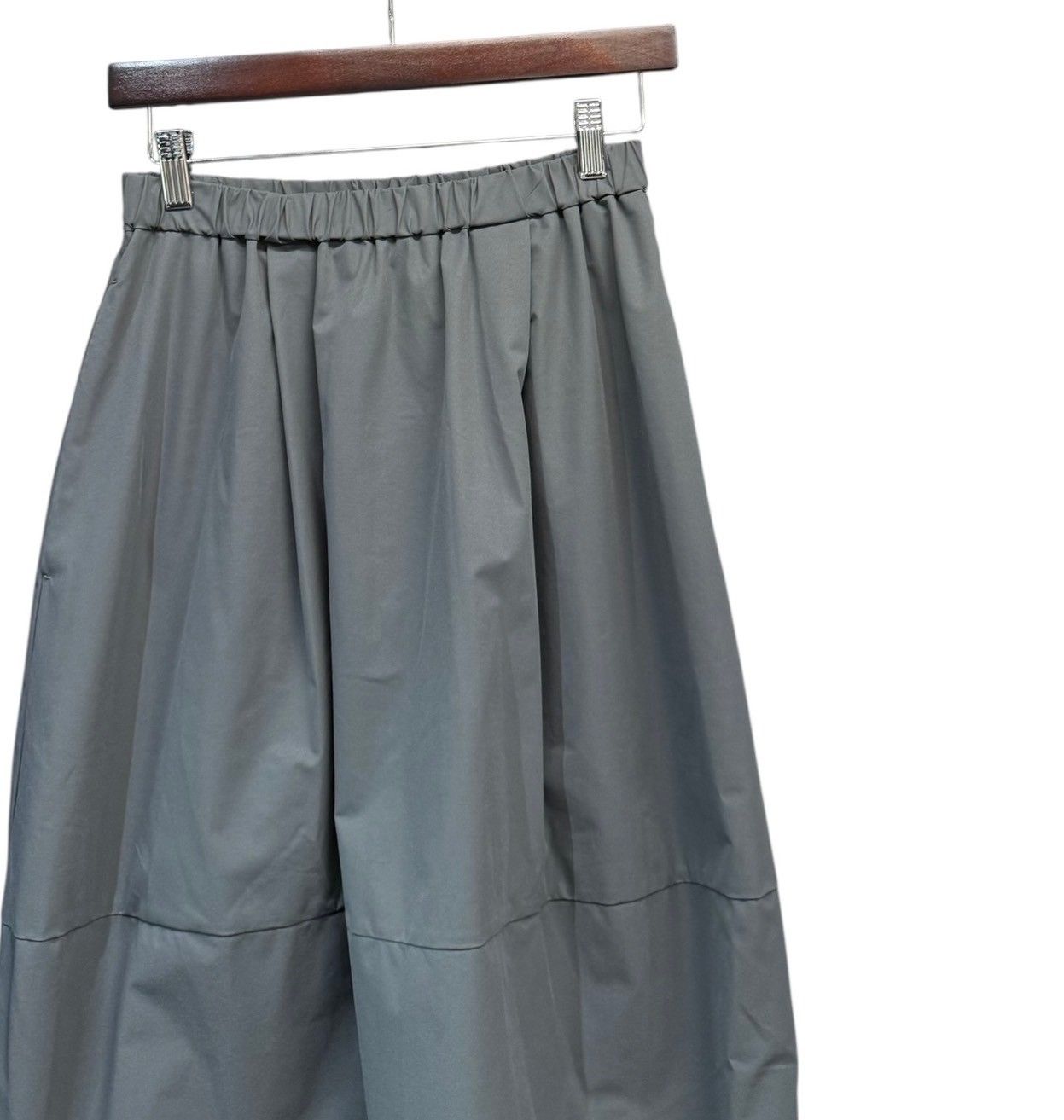 nagonstans ナゴンスタンス pleats skirt グレー ナゴンスタンス 25AW pleats skirt スカート ロング M グレー