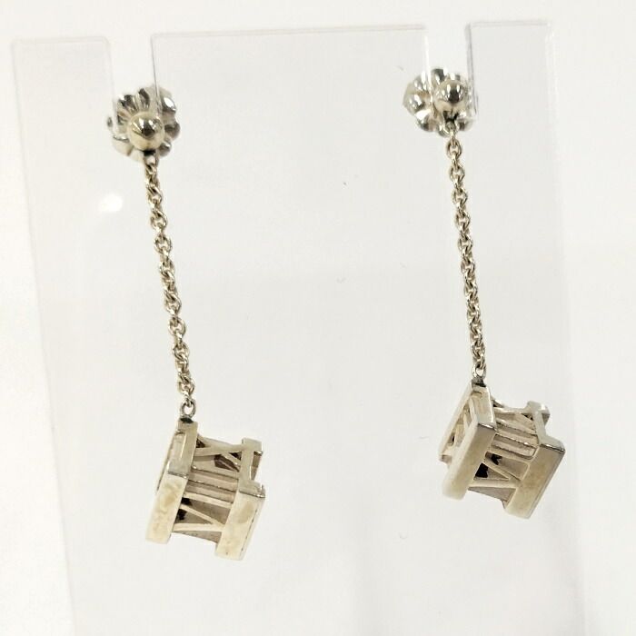 Tiffany＆Co. ピアス アトラス キューブ SV925 シルバー925 シルバー  