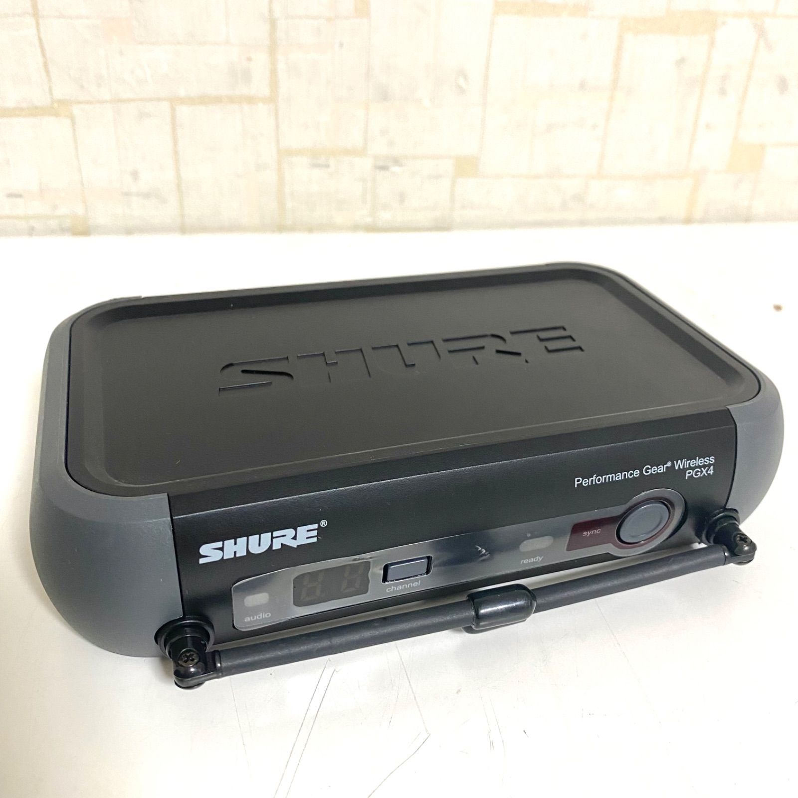 SHURE ワイヤレスマイクセット PGX24 SM58 PGX2 SM58ハンドヘルド型送信機 PGX4受信機