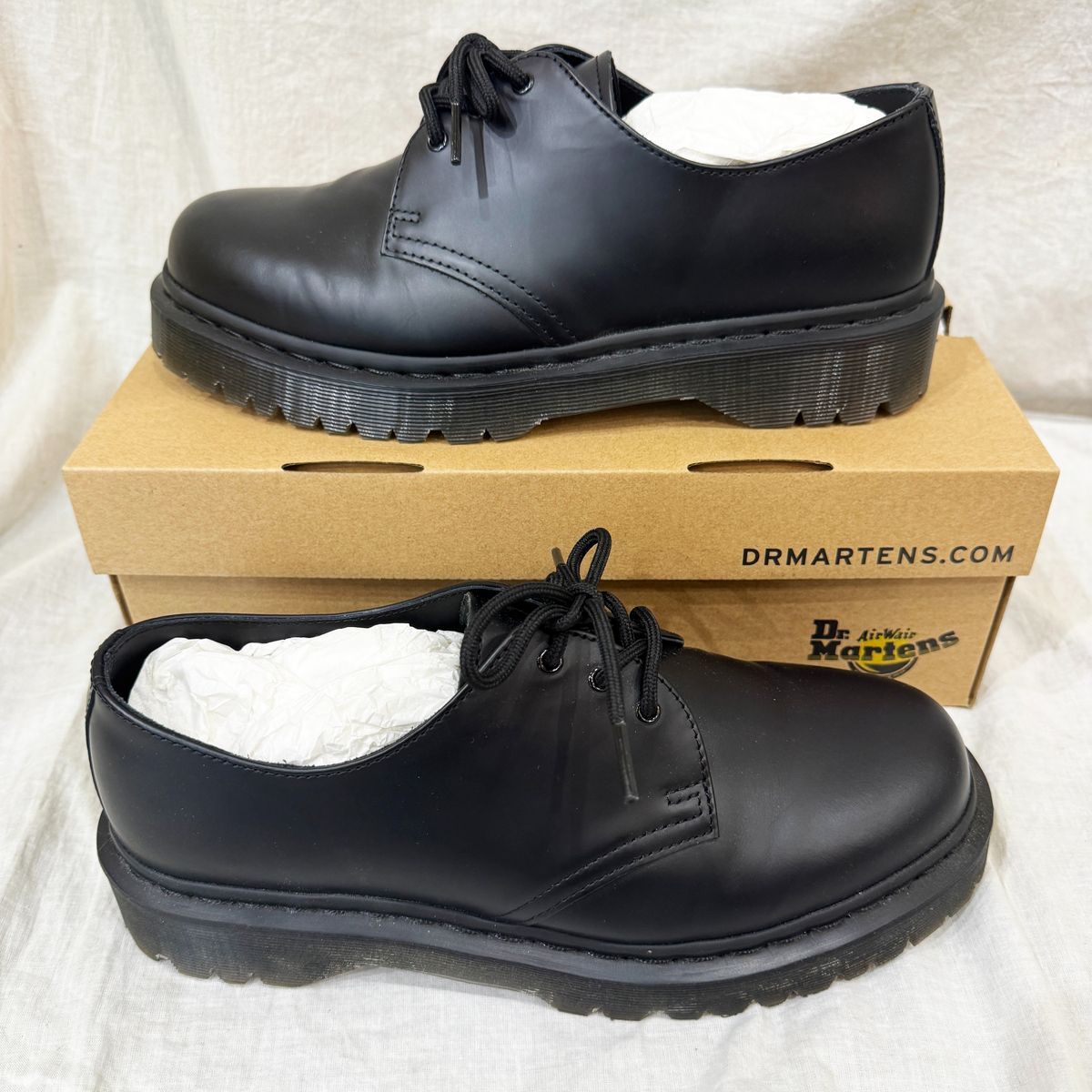 ドクターマーチン1461 BEX MONO ブラックUK9 28cm 新品未使用 美品○Dr.Martens 3ホールシューズ 1461○ドクターマーチン BEX MONO