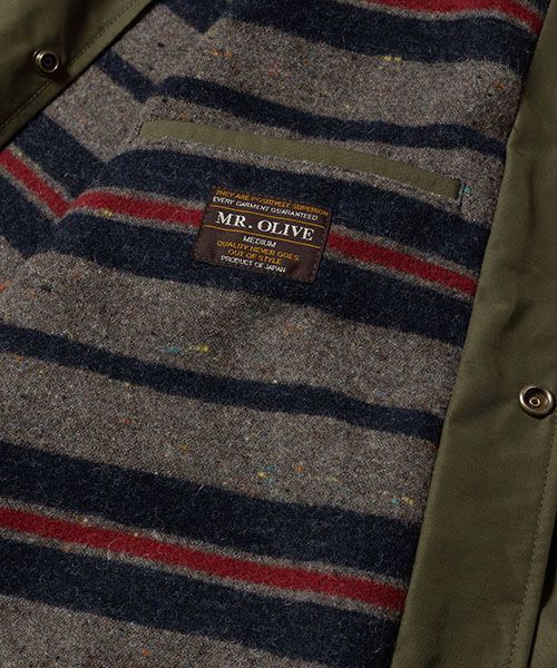MR.OLIVE】SKOOKUM COLLABORATION / WINTER COACH JACKET ミスター