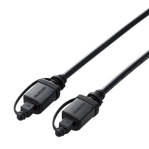 5個セット エレコム 光デジタルオーディオケーブル DH-OPT20BKX5