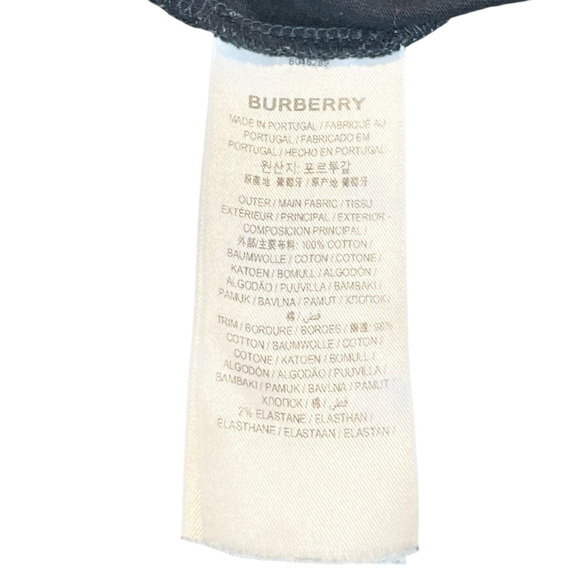 中古】 BURBERRY バーバリー 8048289 ロゴグラフィックプリント 