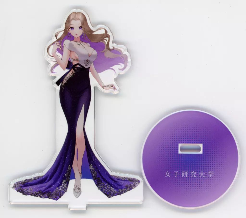 女子研究大学 アクリルパネル 中古】アクリルスタンド・アクリルパネル 18号 アクリルスタンド