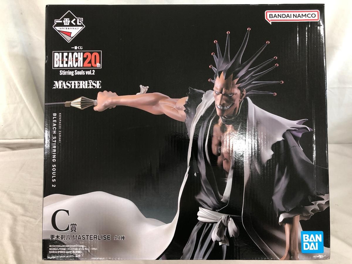 一番くじBLEACH更木剣八 黒崎一護‐内なる虚‐、市丸ギン、更木剣八、朽木白哉をフィギュア