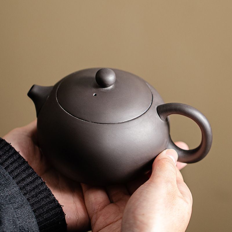 急須 陶器 紫砂 茶器 家庭用 おしゃれ レトロ 球孔 フィルター