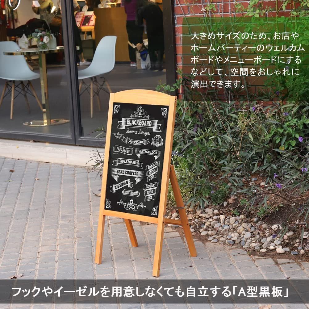 楽天市場】黒板 アンティーク ブラックボード 壁掛け メニュー