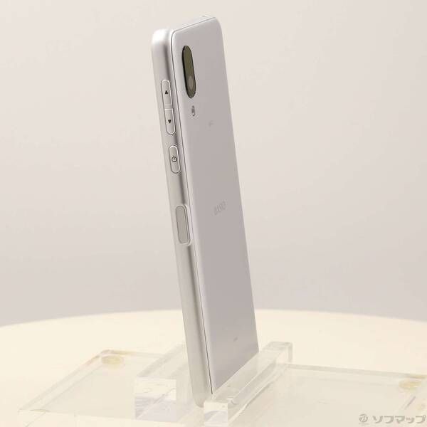BASIO active シルバー SHG09 64GB SIMフリー 中古品〕 BASIO active 64GB シルバー SHG09 au SIMフリー【262
