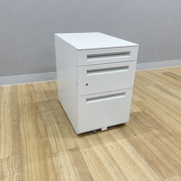 インサイドワゴン 3段 ST スタンダードワゴン デスクワゴン 内田洋行 ウチダ オフホワイト