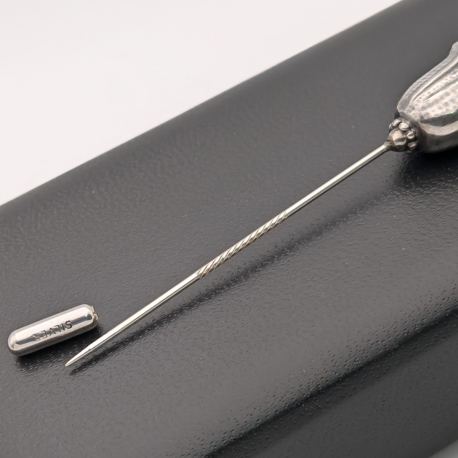 ジョージジェンセン Georg Jensen 2007 ヘリテージ ピンブローチ 箱付