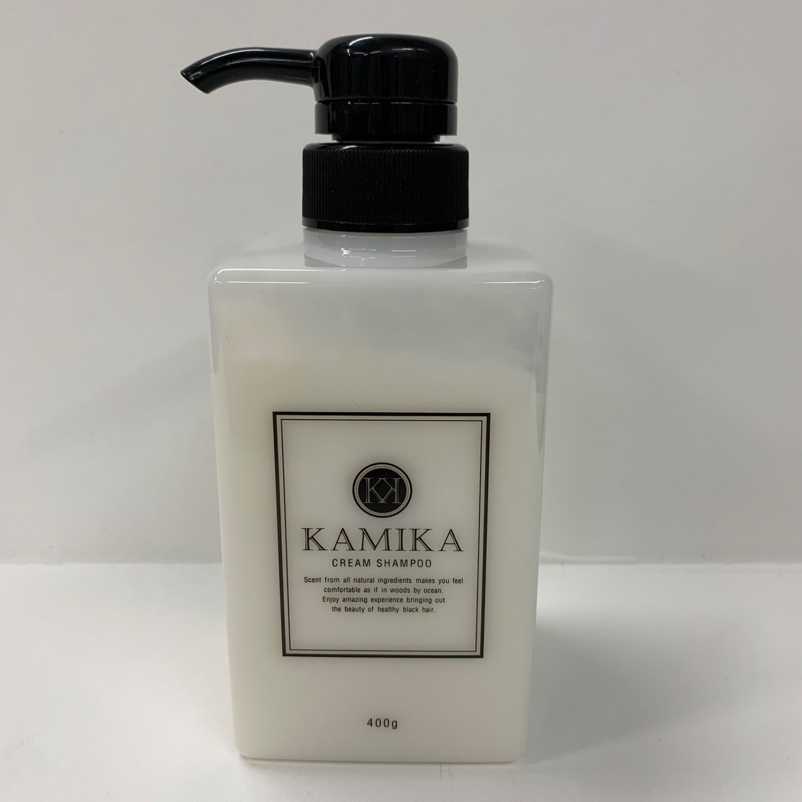 KAMIKA オールインワンクリームシャンプー 400ml ✖️2本 クリームシャンプー / KAMIKA(オールインワン, シャンプー