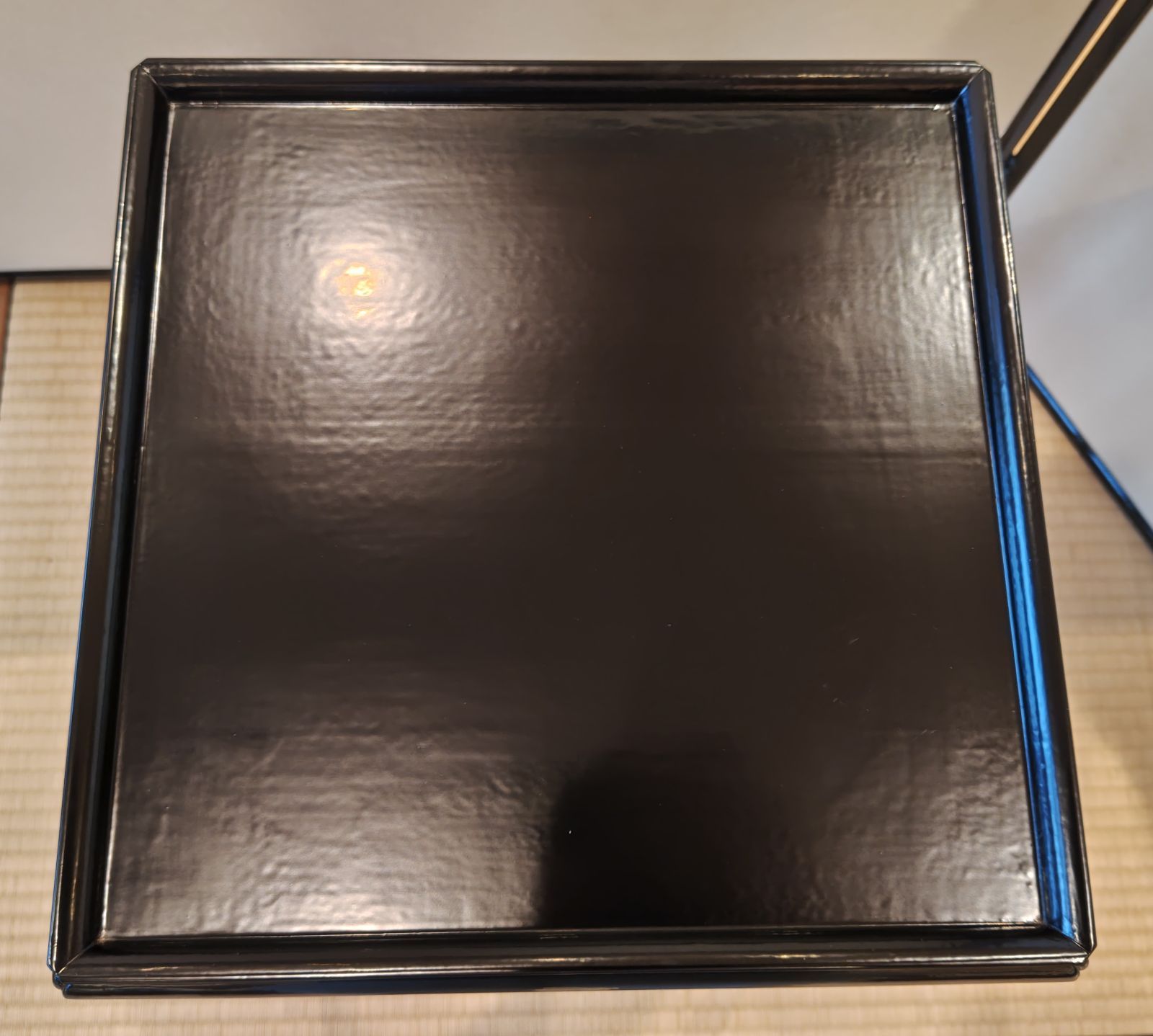 逢絢亭】茶道具 炭斗 唐物写 炉用 目立った破れ無し 和田鱗師 共箱入り