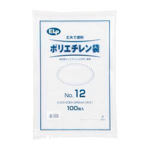 （まとめ） シモジマ ポリエチレン規格袋 6999512 100枚入 【×5セッ