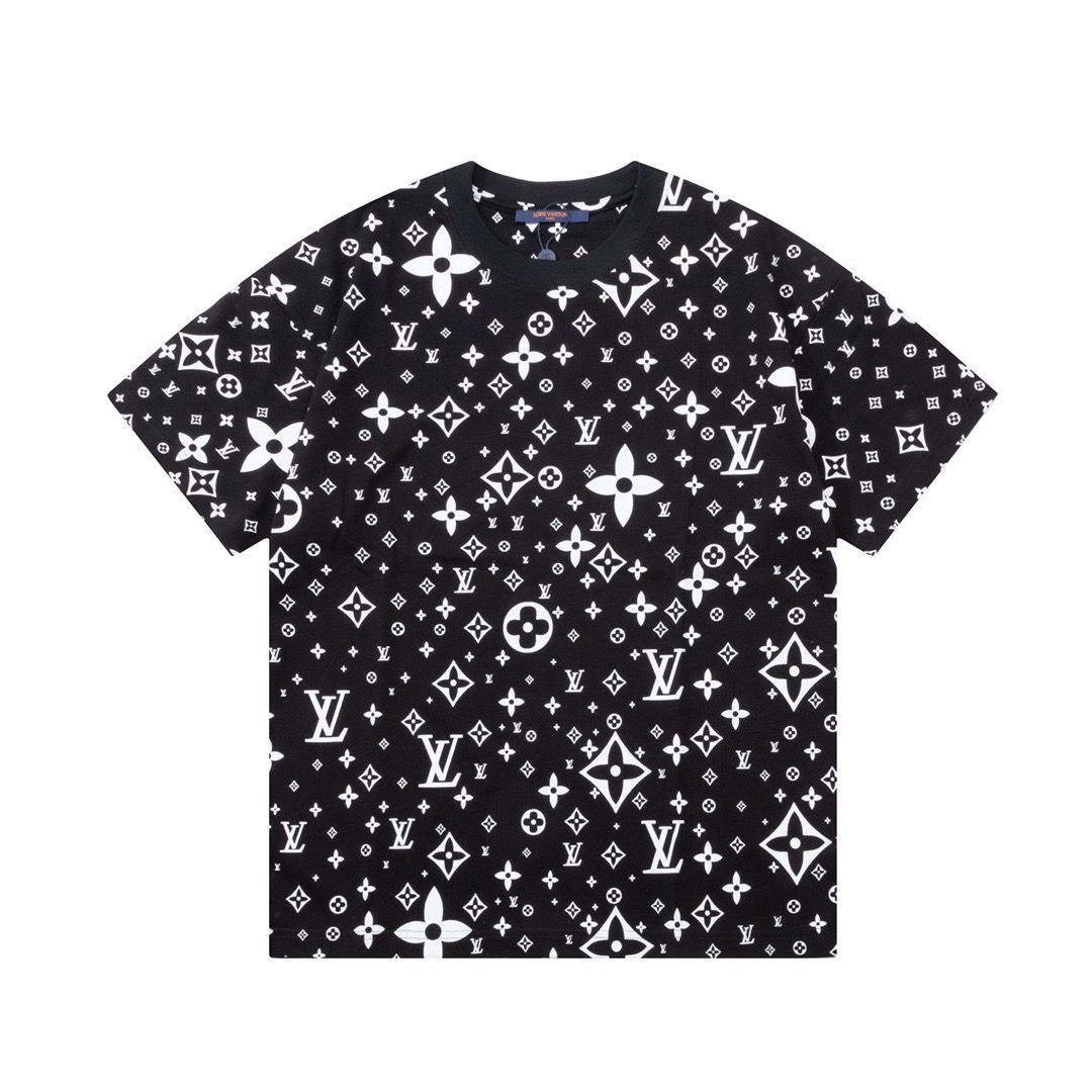 未使用 Louis Vuitton ルイヴィトン 全身ロゴ入り半袖Tシャツ - メルカリ