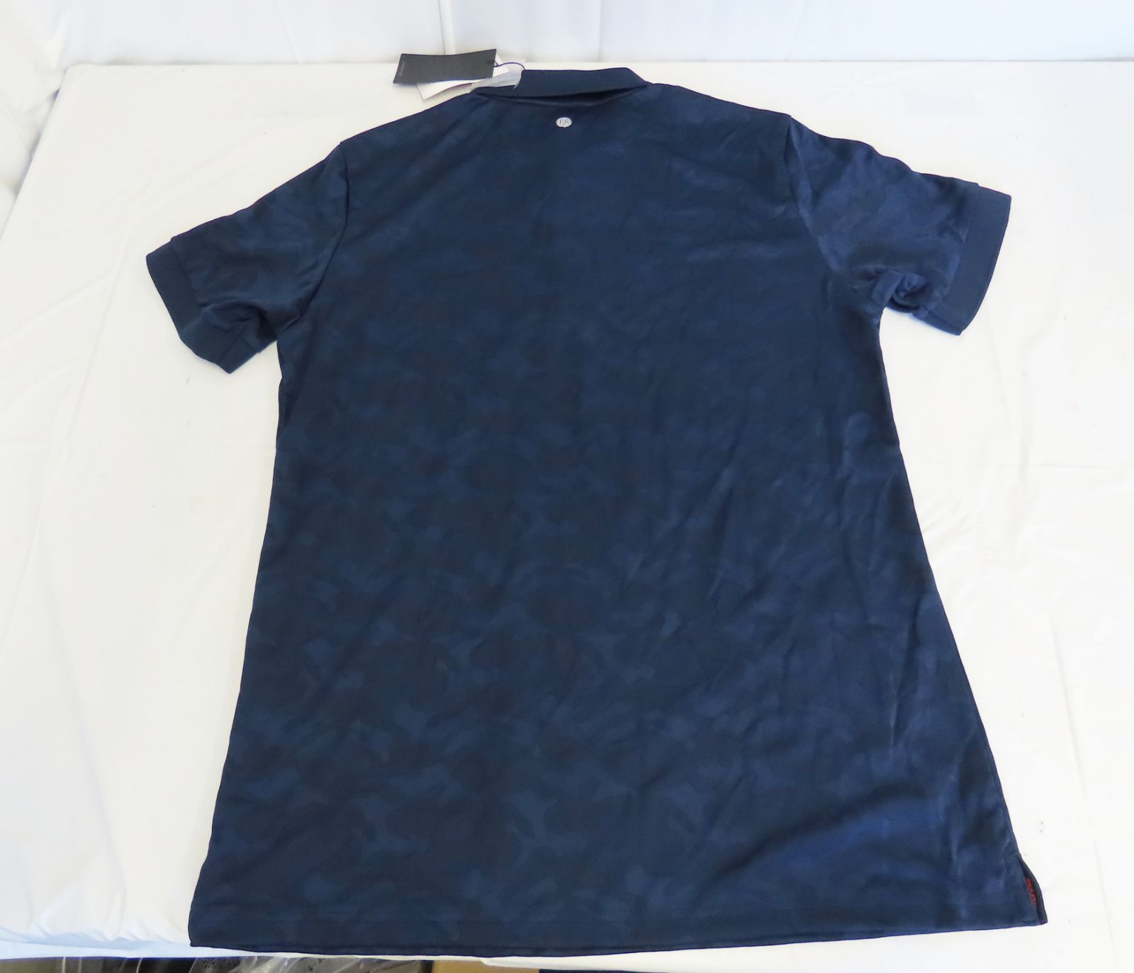 【美品】BRIEFING ブリーフィング 半袖ポロシャツ Mサイズ ネイビー柄 BRIEFING ブリーフィング 半袖ポロシャツ カモフラージュ柄